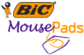 Bic Mouse Pads Custom Printed in Full Color