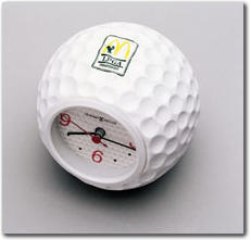  Howard Miller Golf Ball Desk Clock with your logo 645-456