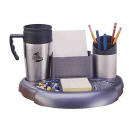 Deluxe Desk Organizer With Insulated Mug And Pencil Holder by Thermos Nissan