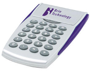 LC38-PU FLIP-N-FOLD CALCULATOR WITH THE FLIP OF A BUTTON AND PUSH OF YOUR HAND!