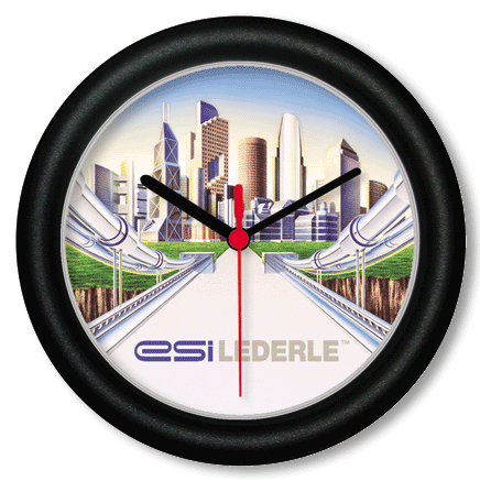 Wall Clocks with Full Color Imprint for only 5.98 ea