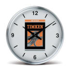 13" inch Magnum Wall Clock - Your Brand Banner on their wall