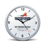 12" inch Economy Wall Clock - Your Branding on their wall