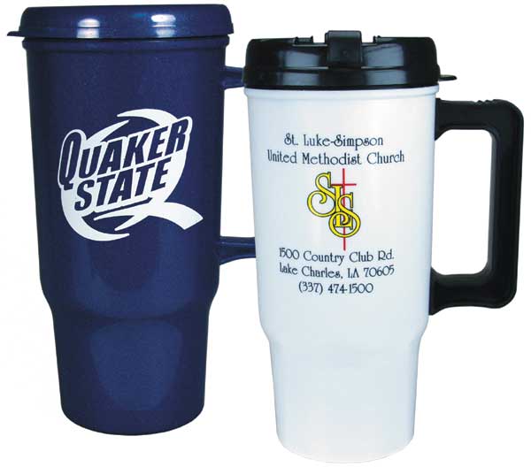 Insulated Auto Mate Travel Mugs 14 oz. outdoor summer picnic family promotions 