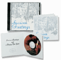 Holiday Greeting CD Card Songs Of The Season The Holiday Orchestra - presenting Christmas favorites