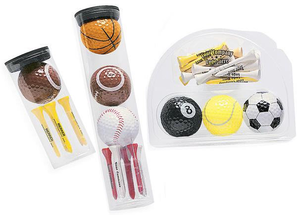 Sport golf balls to enhance your corporate logo