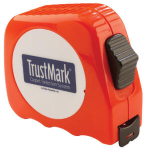 Lufkin Orange 25' Tape Measure With locking system and Removeable Belt clip custom imprint with your full color logo
