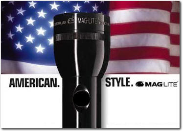 American Style Maglite Mag-lite Made in USA American US