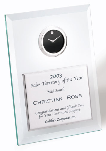Movado Clock Award I- This one is Original by MOVADO -The Art of Time Custom Engraved