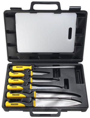 Stanley Traveling Kitchen Knife Set custom printed with your logo in full color