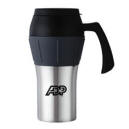 Travel Foam Insulated Mug with Gray Rubber Grip by Thermos - 14oz 