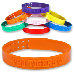 Custom Awareness Bracelets / Wristbands - 100% American Made