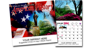 Celebrate the Rich History of Our Nation with your logo on this calendar