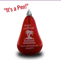 Tumble Pen - Wobbler Pen with Your Brand Message