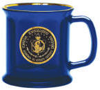 452: 13 oz. Blue Optic Presidential Mug