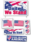 American Flag Patriotic Stickers Posters