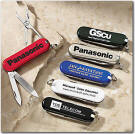 Multi-Purpose Pocket Knife imprinted with Your Logo - Great Tradeshow Give awayTool