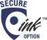 Secure Ink Refil Option available for 0.05 cents additional per pen
