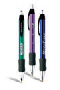 Bic WidBody Clear with Rubber Retractable Grip Ballpen - Big Imprint Area