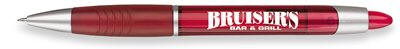 28001 Paper Mate Element Cranberry Translucent Ball Pen custom imprinted with your logo