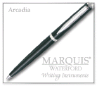 Marquis® by Waterford Writing Instruments Arcadia Black Ballpen and Roller Ball pen